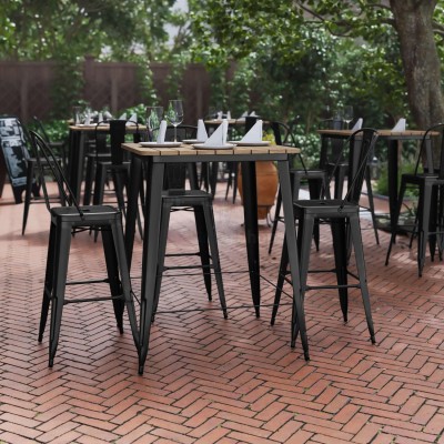 Комплект барный: стол, 2 стула UrbanBar - купить в Малом Шаплаке